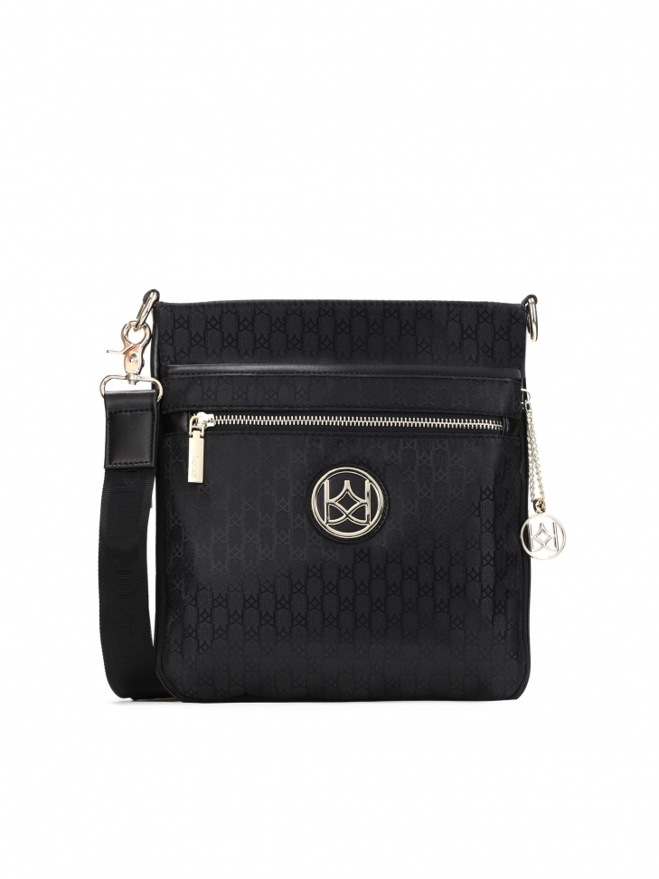 Czarna listonoszka damska