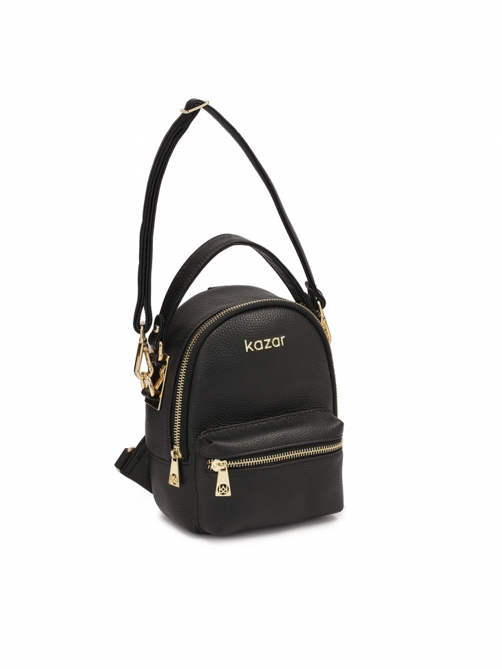 Mały czarny plecak 2w1