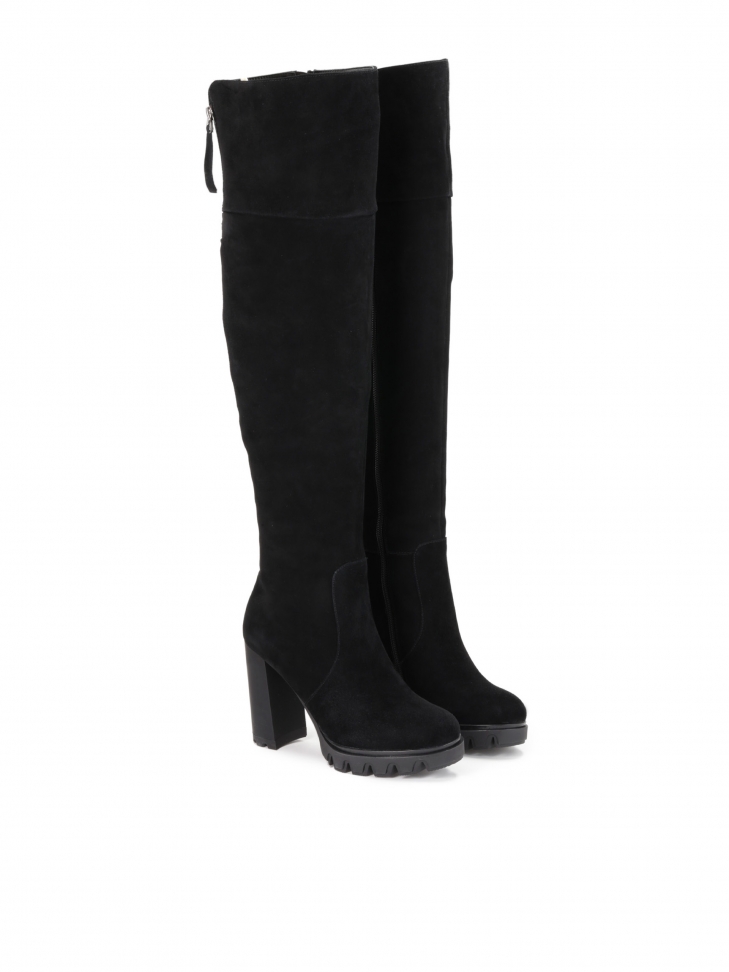 Czarne kozaki damskie