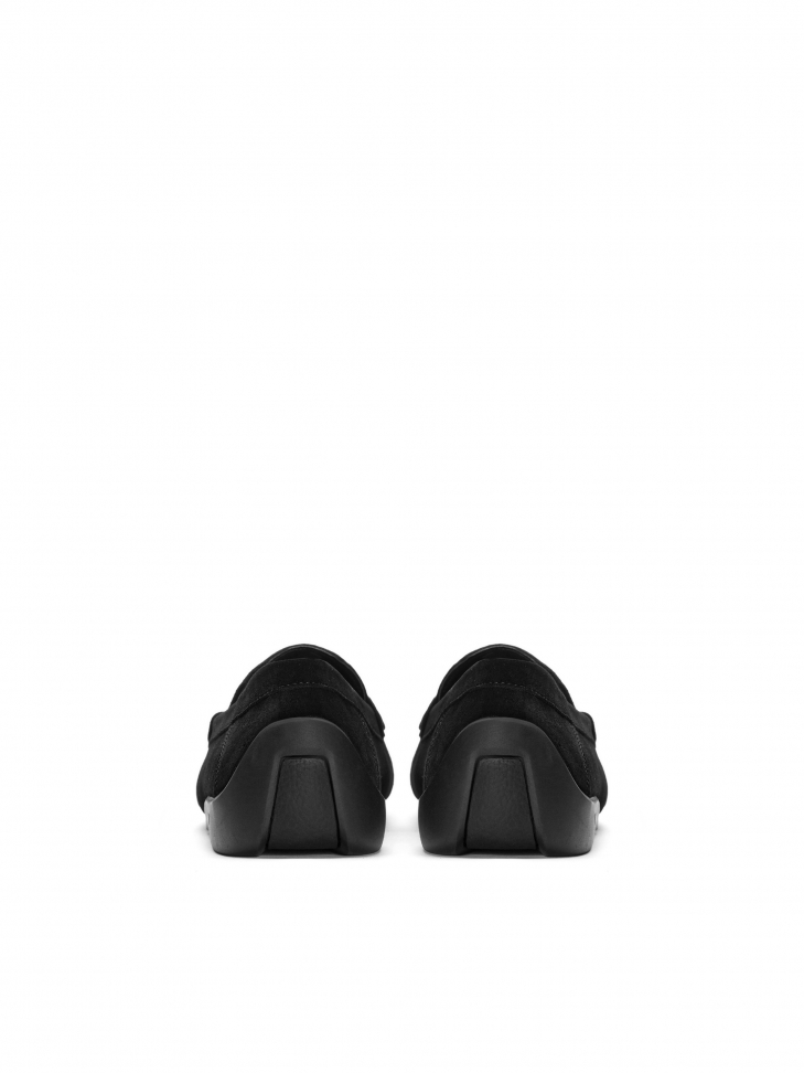 Czarne mokasyny męskie