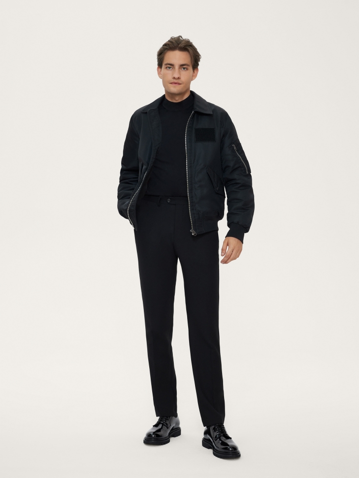 Minimalistyczne półbuty męskie z grubą podeszwą z bieżnikiem