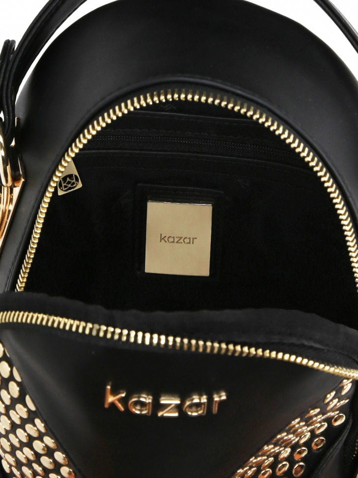 Czarny plecak damski 2w1