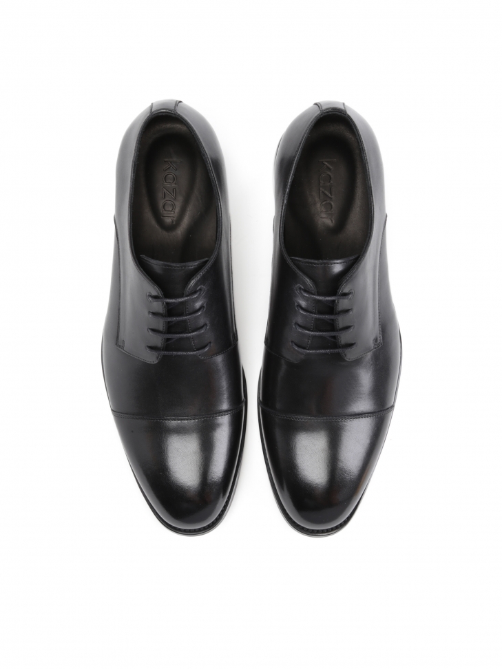 Czarne półbuty męskie