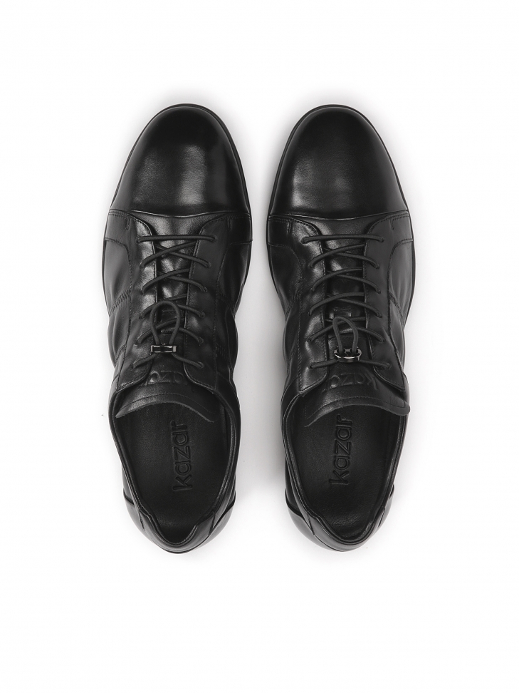 Casualowe półbuty męskie z marszczoną cholewką