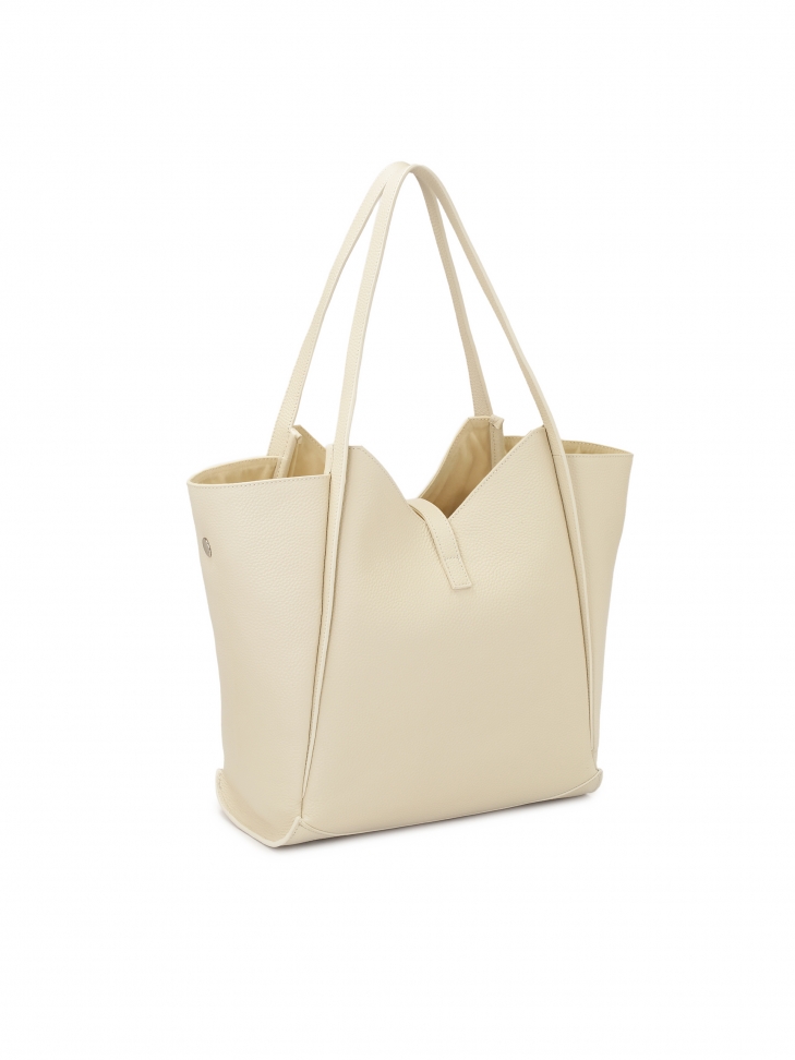 Duża emowa torebka na ramię z wyjmowaną saszetką