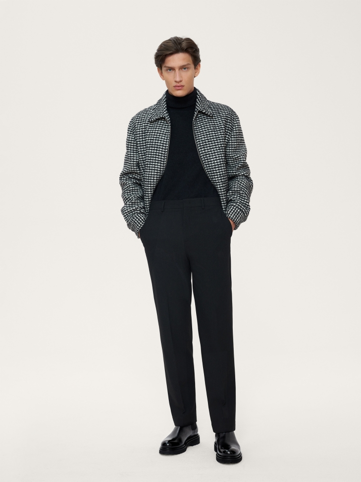 Skórzane ocieplane sztyblety męskie