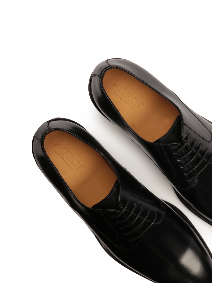 Eleganckie czarne półbuty męskie z kolekcji Limited Edition