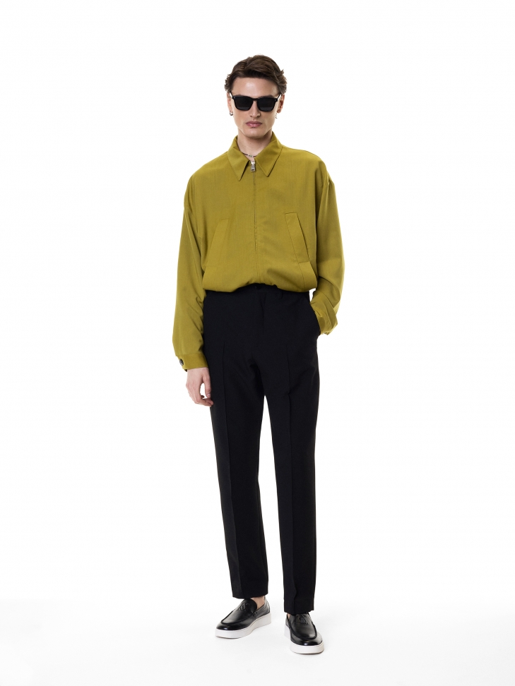 Czarne klasyczne męskie okulary z polaryzacją