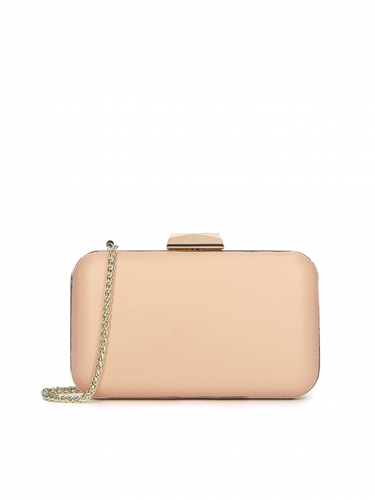 Beżowa kopertówka damska