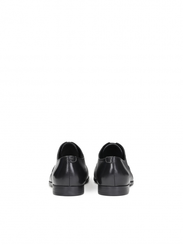 Skórzane półbuty męskie z zamkniętą przyszwą