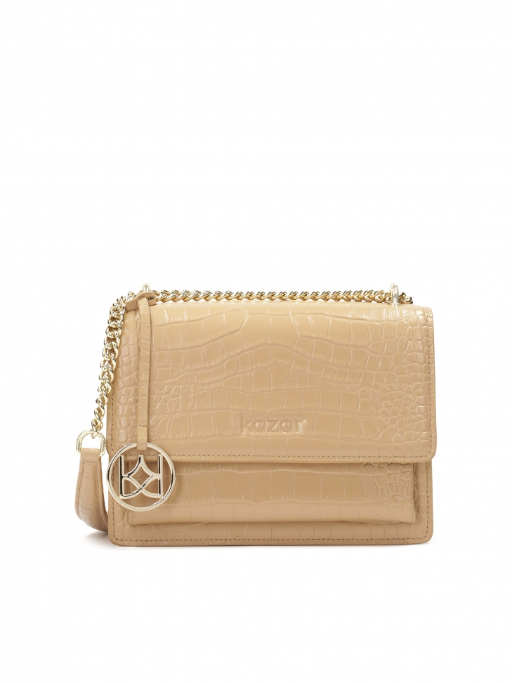 Mała torebka w tłoczony wzór oko