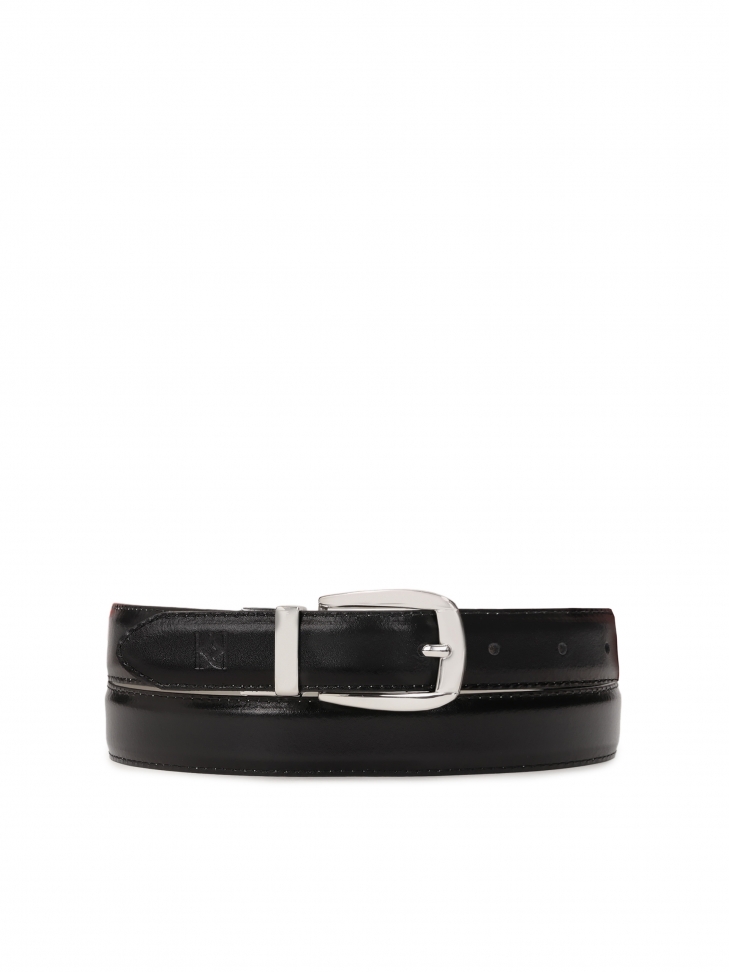 Wąski szaro-czarny pasek dwustronny