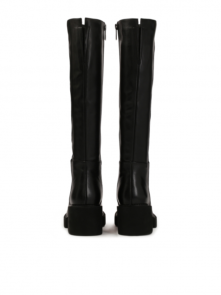 Czarne kozaki damskie