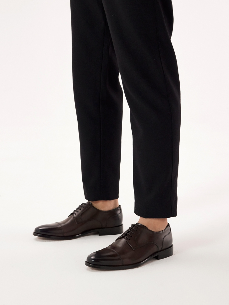 Wizytowe półbuty męskie z otwartą przyszwą z Limitowanej Kolekcji