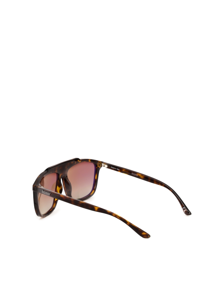 Brązowe polaryzacyjne okulary przeciwsłoneczne