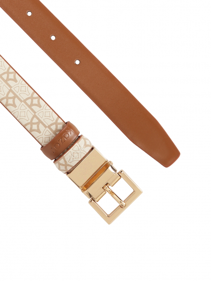 Dwustronny pasek z monogramami