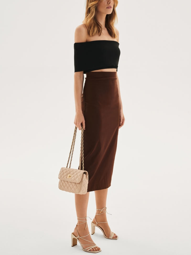 Beżowa torebka damska