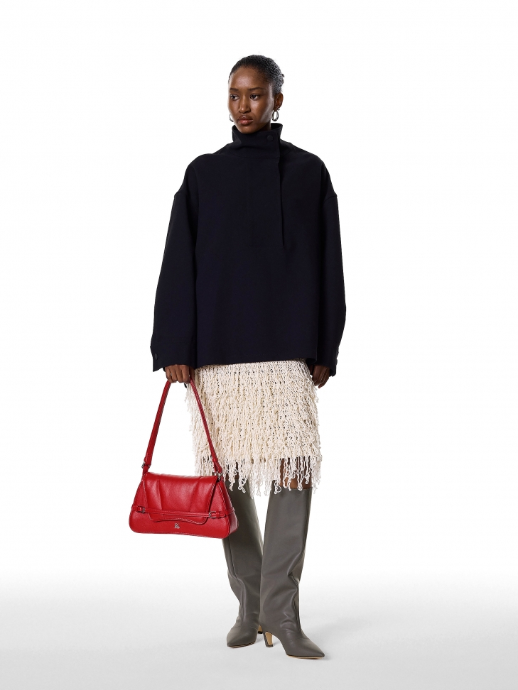 Szare kozaki na obcasie kitten heels