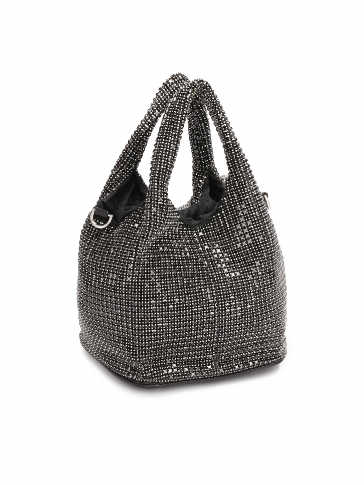 Wieczorowa torebka z cyrkoniami