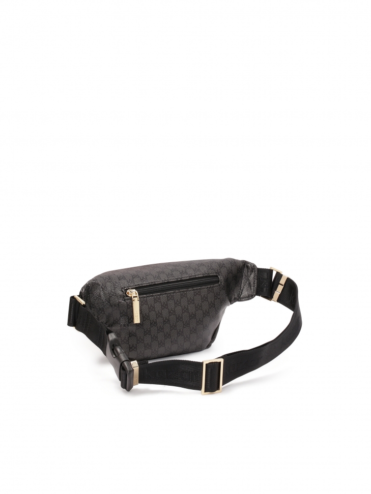 Czarna nerka w monogramy KAZAR