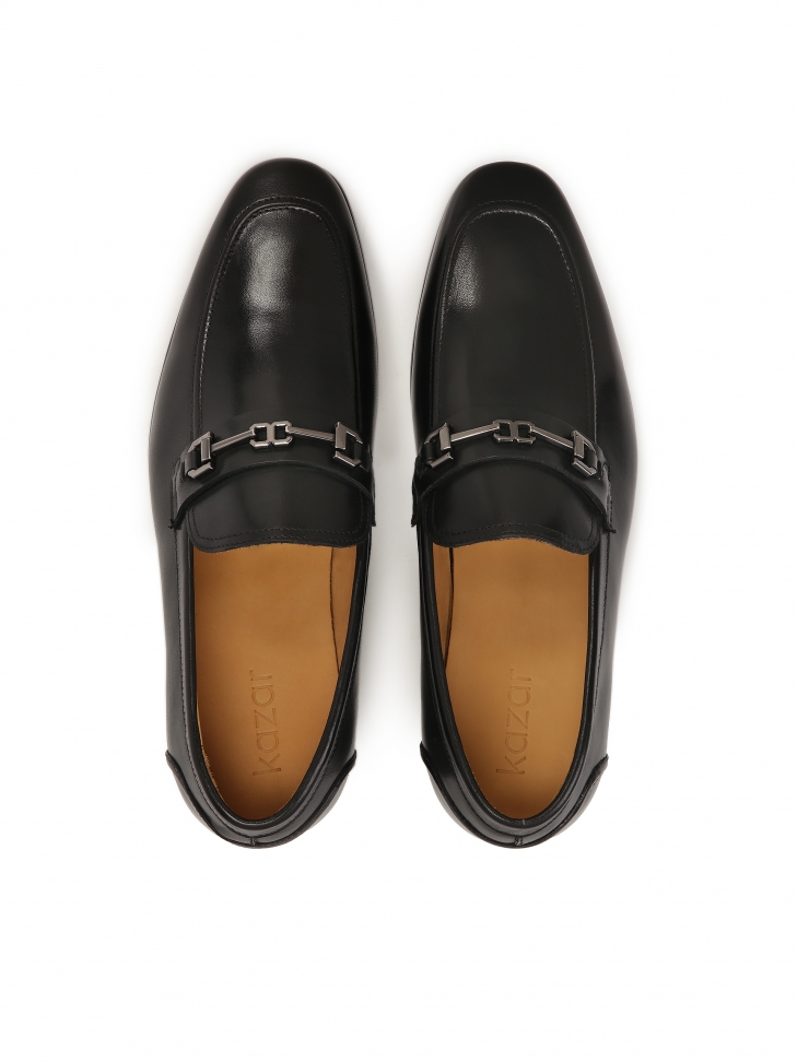 Wsuwane męskie horsebit loafers