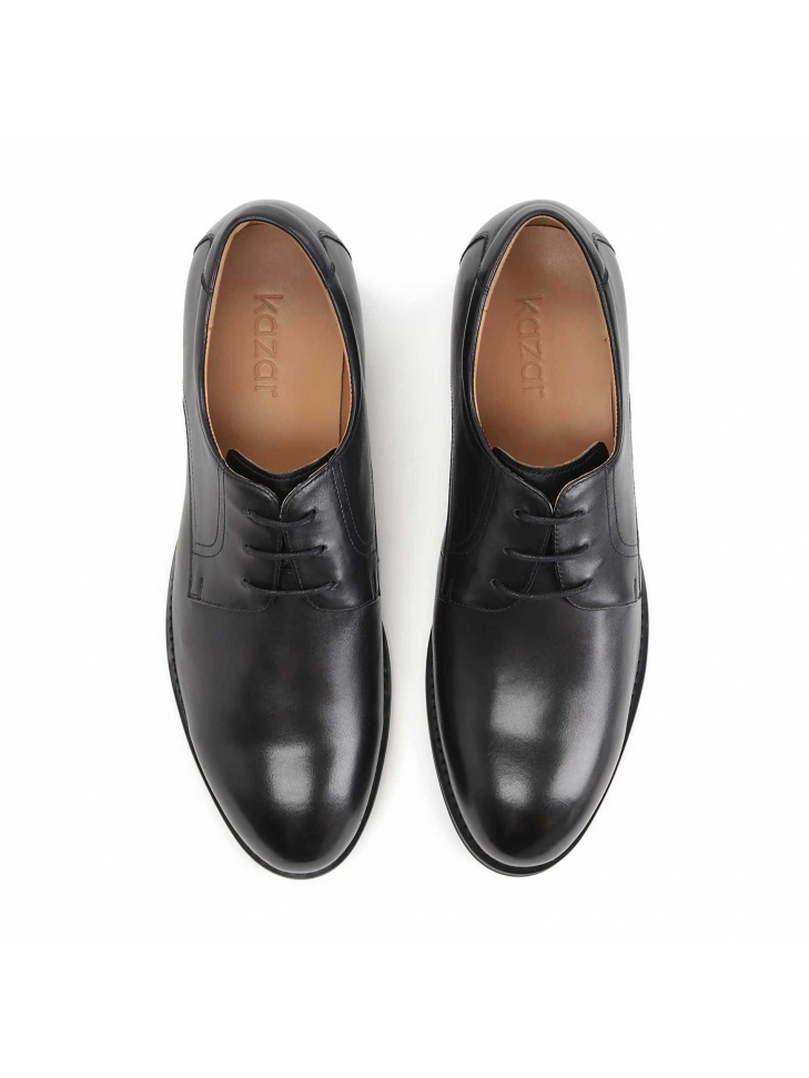 Czarne półbuty męskie