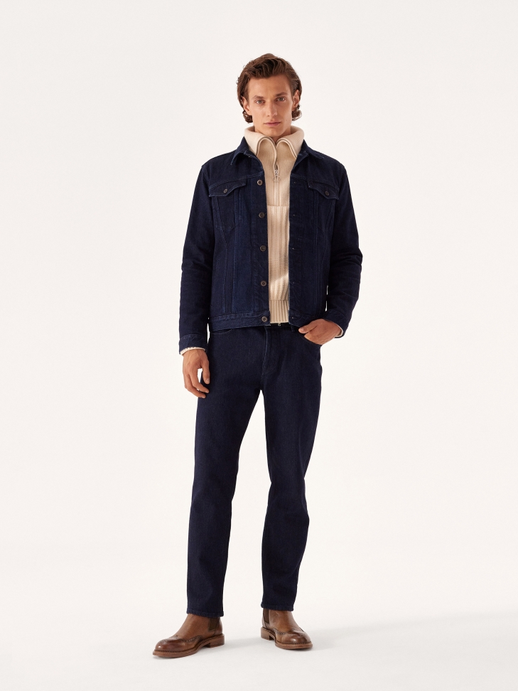 Brązowe sztyblety z rozetowym zdobieniem