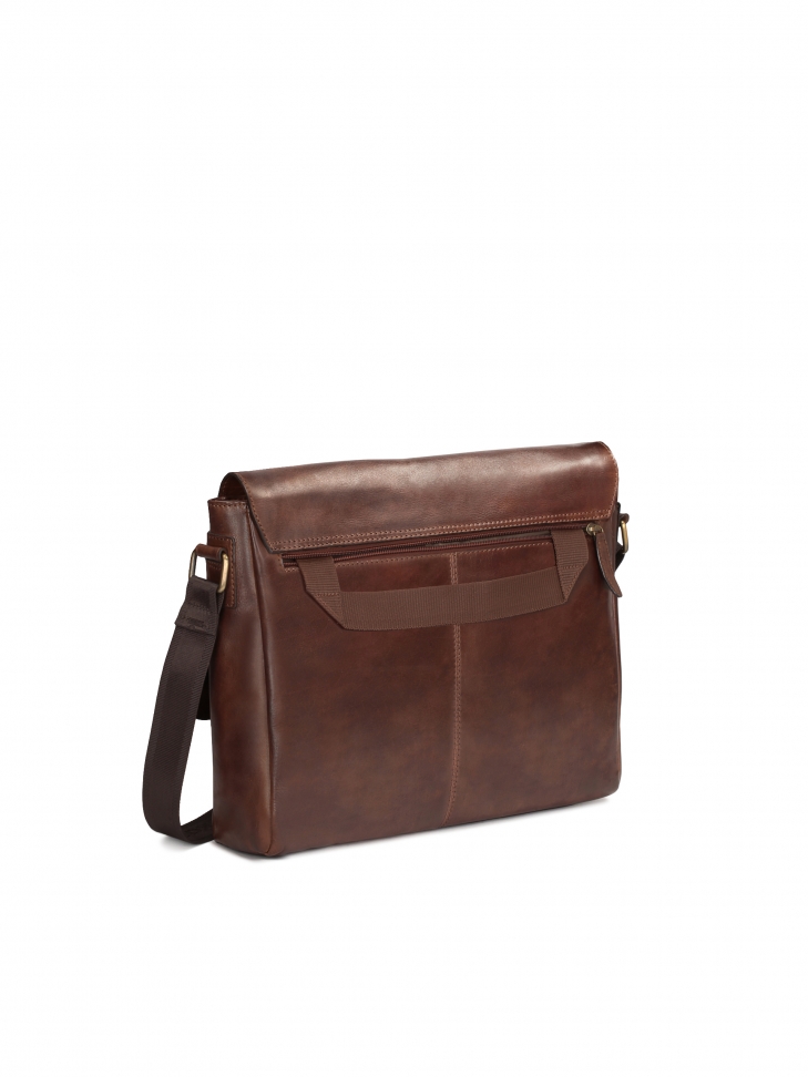 Duża torba męska z szerokim paskiem