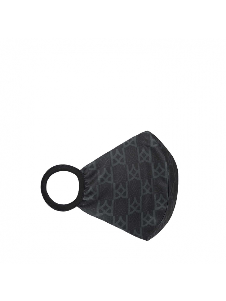 Czarno-szara maseczka