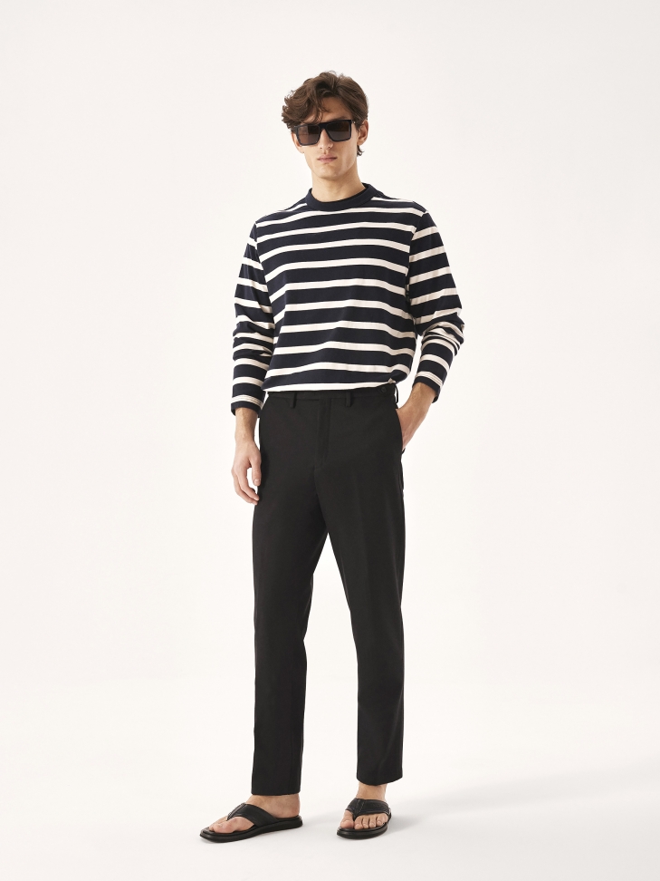 Skórzane klapki męskie japonki