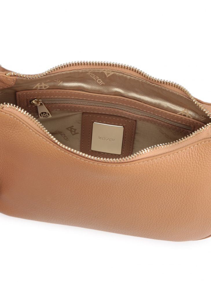 Jasnobrązowa torebka damska