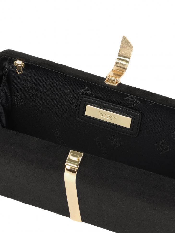 Czarna kopertówka damska