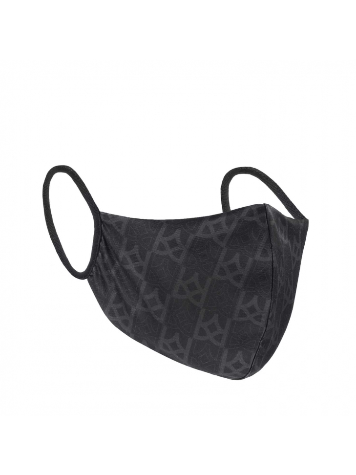 Czarno-szara maseczka