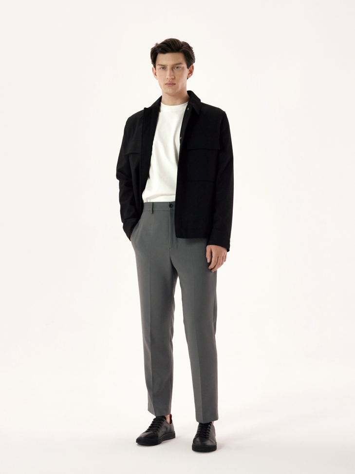 Sneakersy męskie z wysokim zapiętkiem