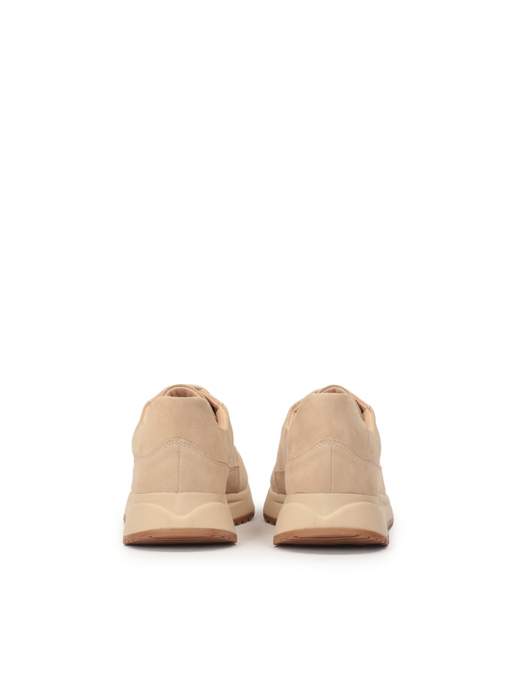 Zamszowe sneakersy damskie