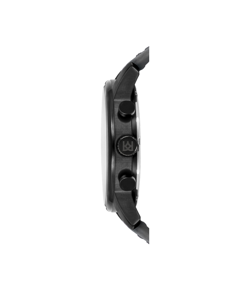 Analogowy zegarek na skórzanym pasku