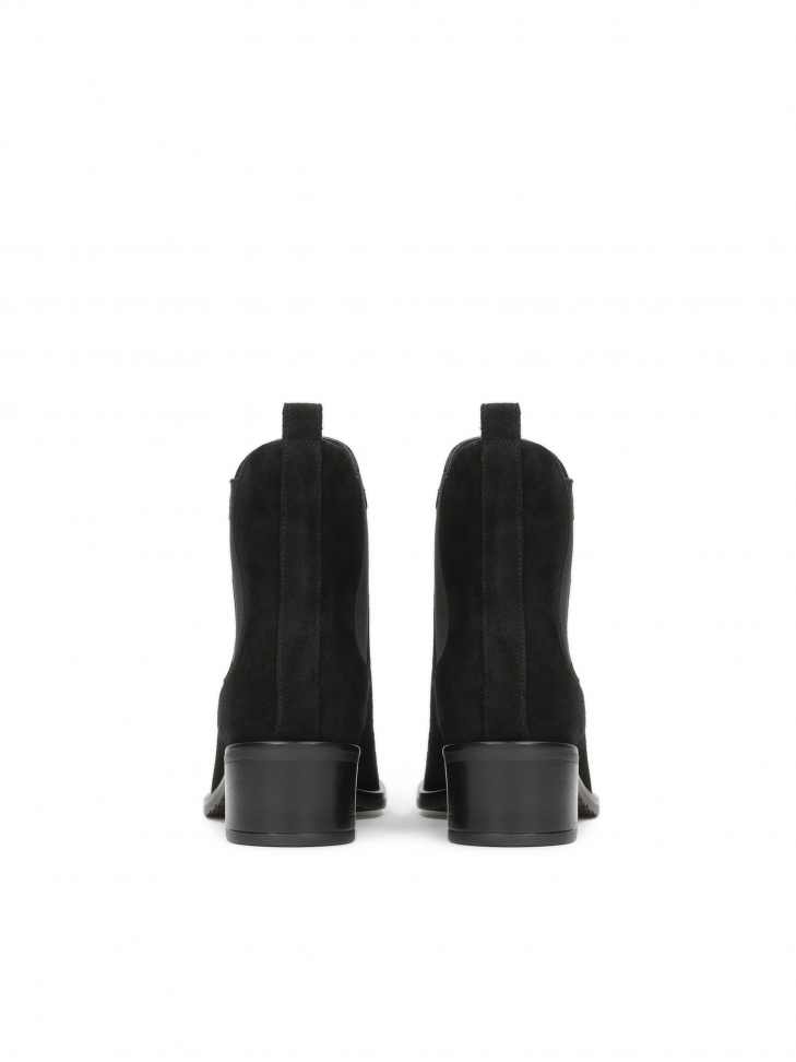 Czarne botki damskie