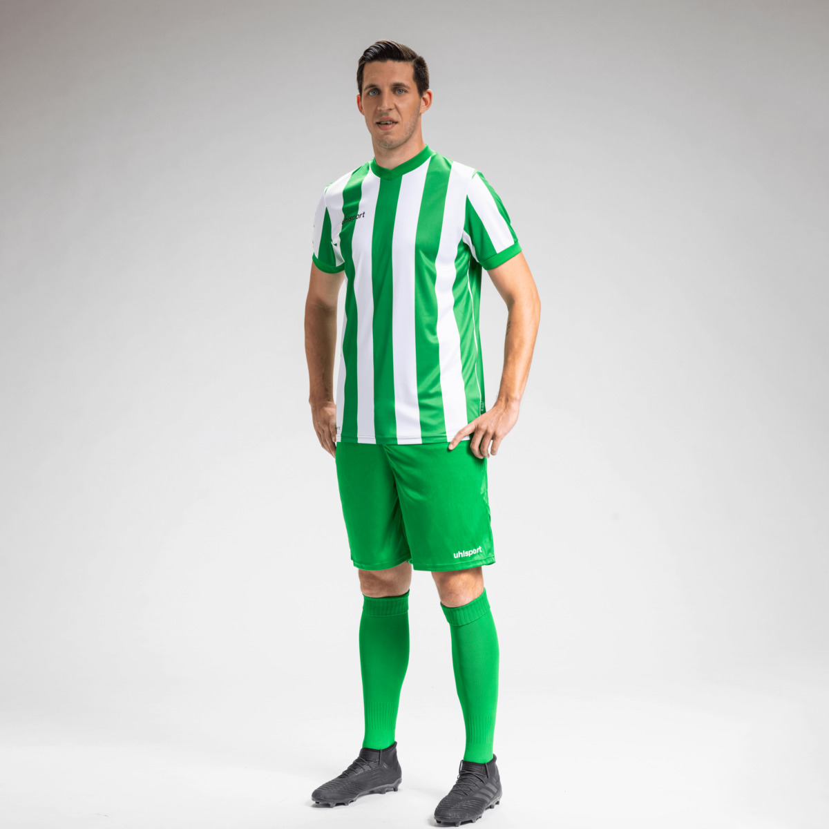 Retro Stripe Shirt Short-sleeved