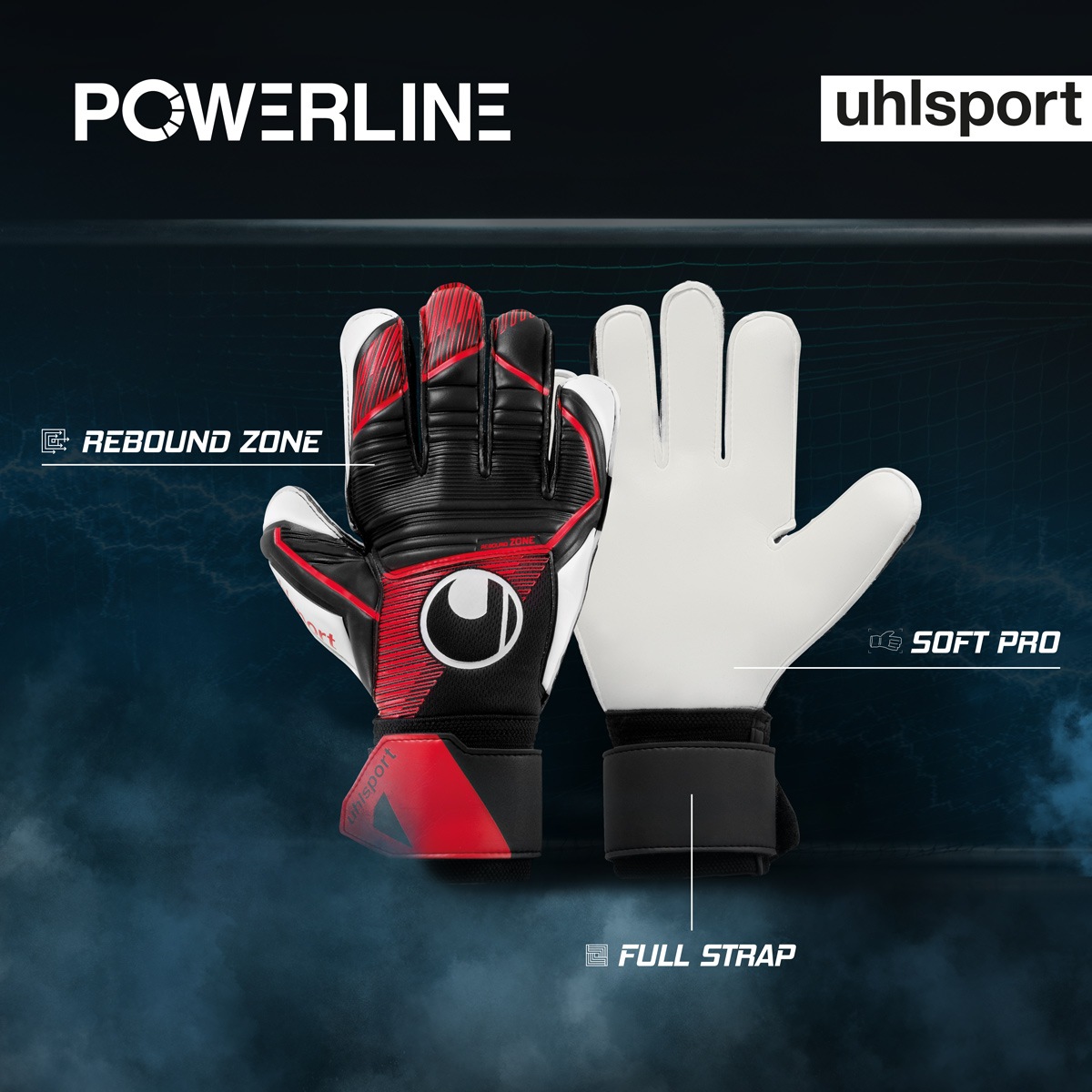 Powerline Soft Pro Goalkeeper Gloves