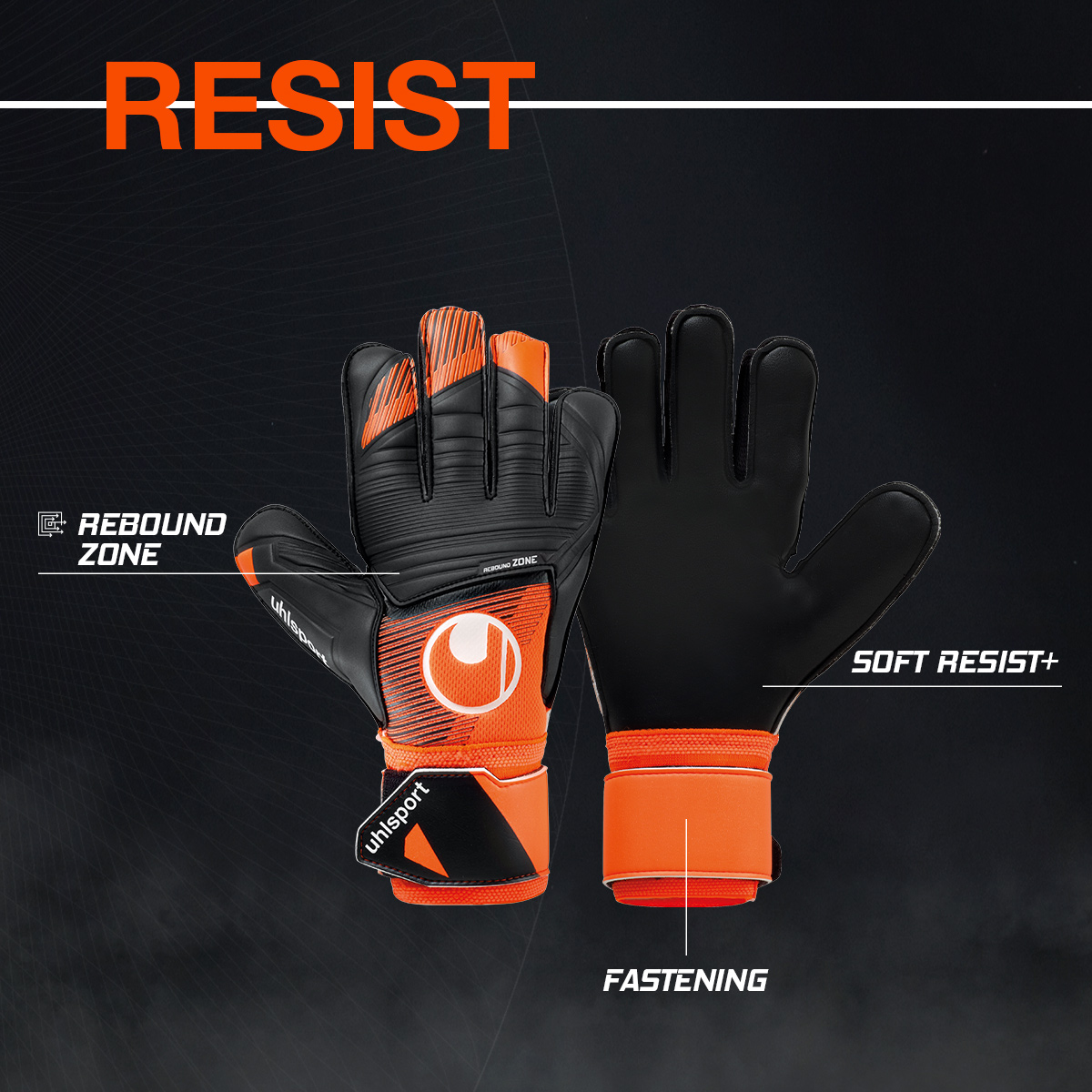uhlsport Soft Resist+ Goalkeeper Gloves