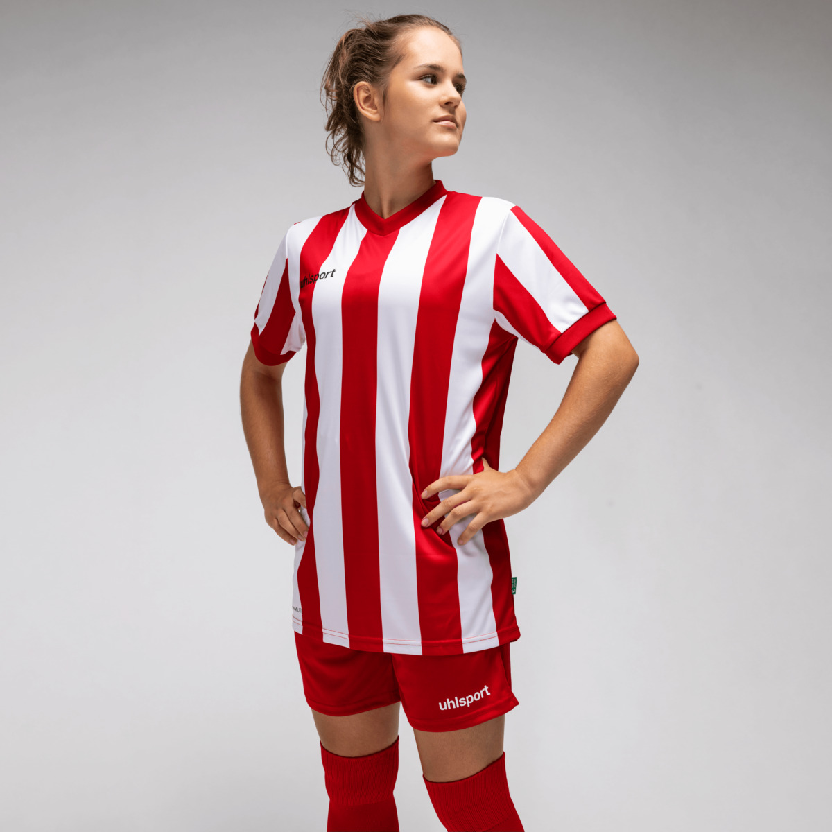 Retro Stripe Shirt Short-sleeved