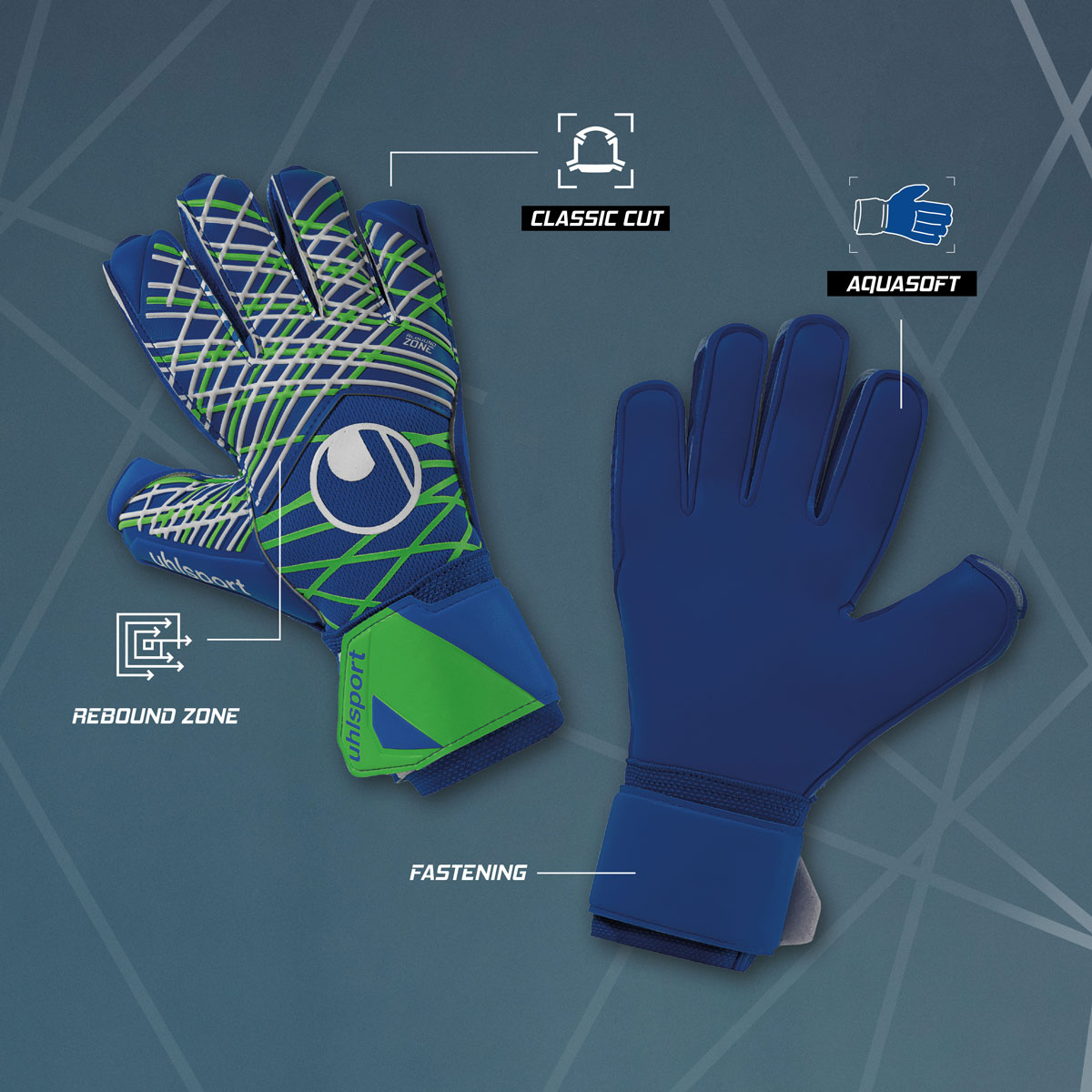 uhlsport Aquasoft Goalkeeper Gloves