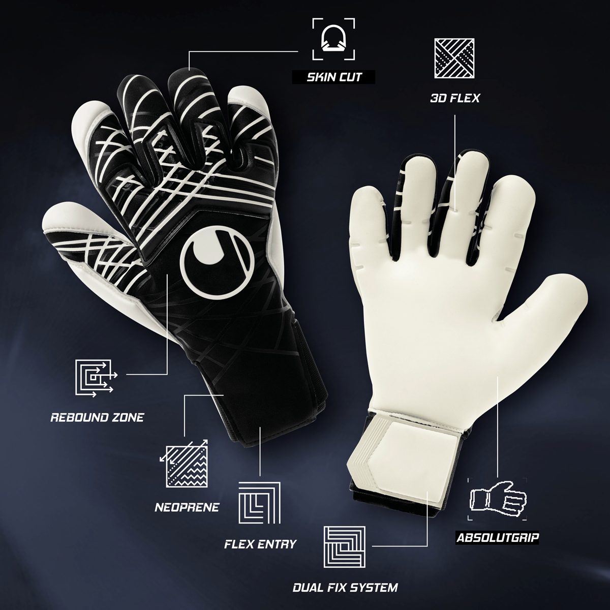 Nite Edition Absolutgrip SC #365 Goalkeeper Gloves
