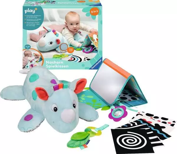 Ravensburger Nashorn Spielkissen (für die Bauchlage)