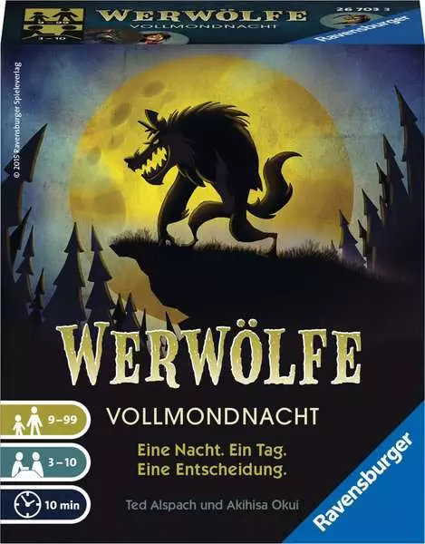 Werwölfe Vollmondnacht - Spiel ab 9 Jahren