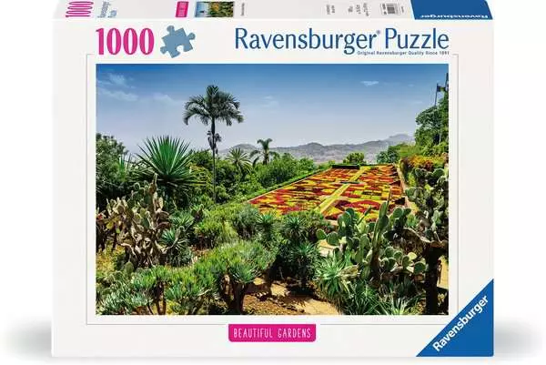 Puzzle 1000 Teile - Botanischer Garten. Madeira