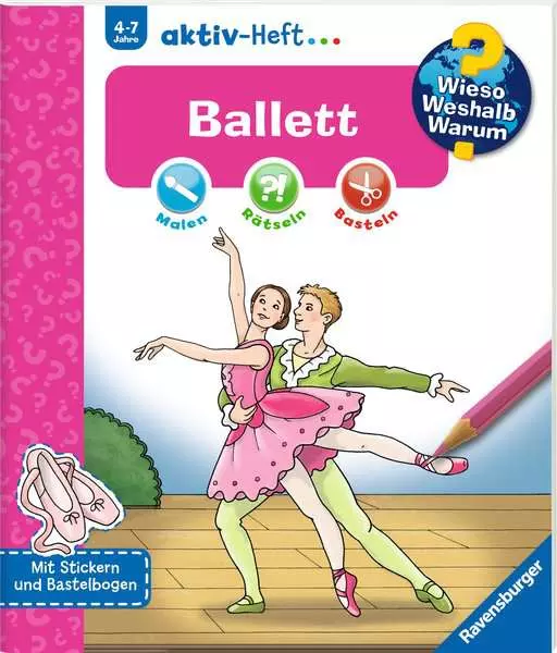 Ravensburger Wieso? Weshalb? Warum? aktiv-Heft - Ballett