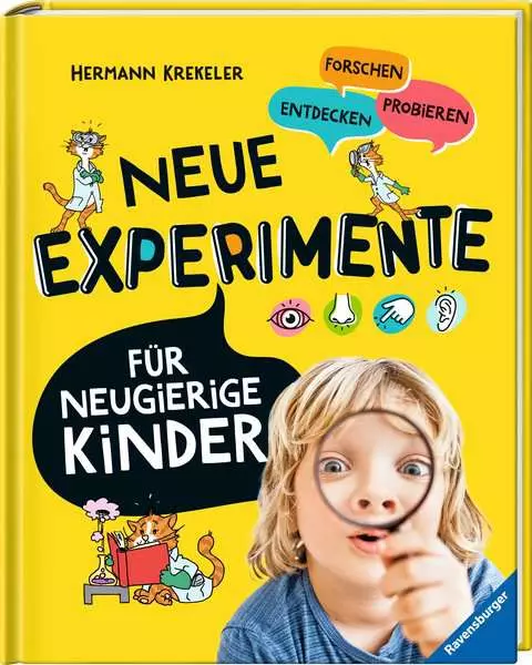 Neue Experimente für neugierige Kinder