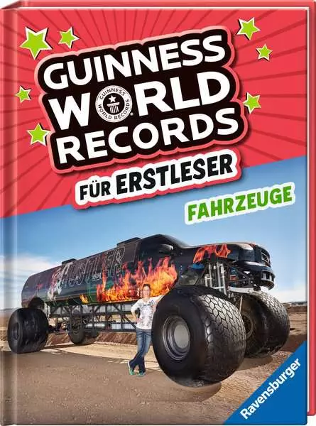 Ravensburger Guinness World Records für Erstleser - Fahrzeuge