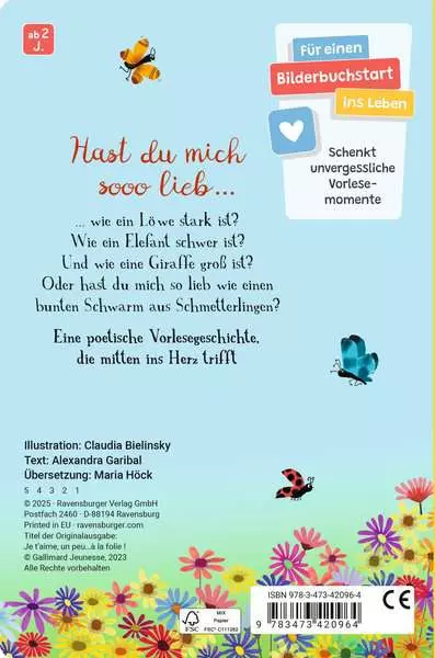 Ich hab dich lieb … ein bisschen. sehr und noch viel mehr!